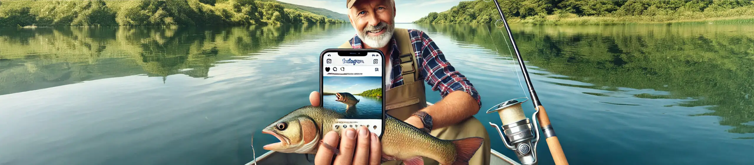 social media for fishing charters