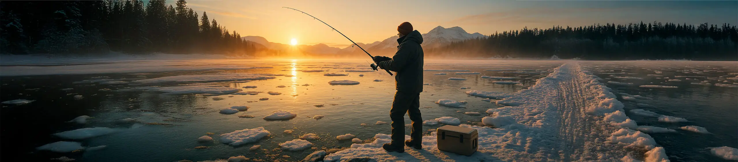 Charter Seasonality – Ice-Out Fishing Moment